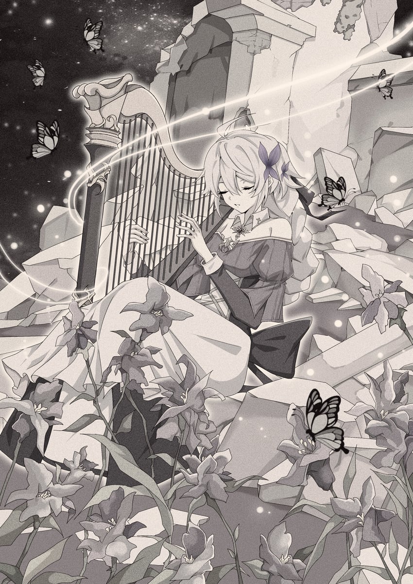 kallen kaslana (honkai and 1 more) drawn by liyudi61124