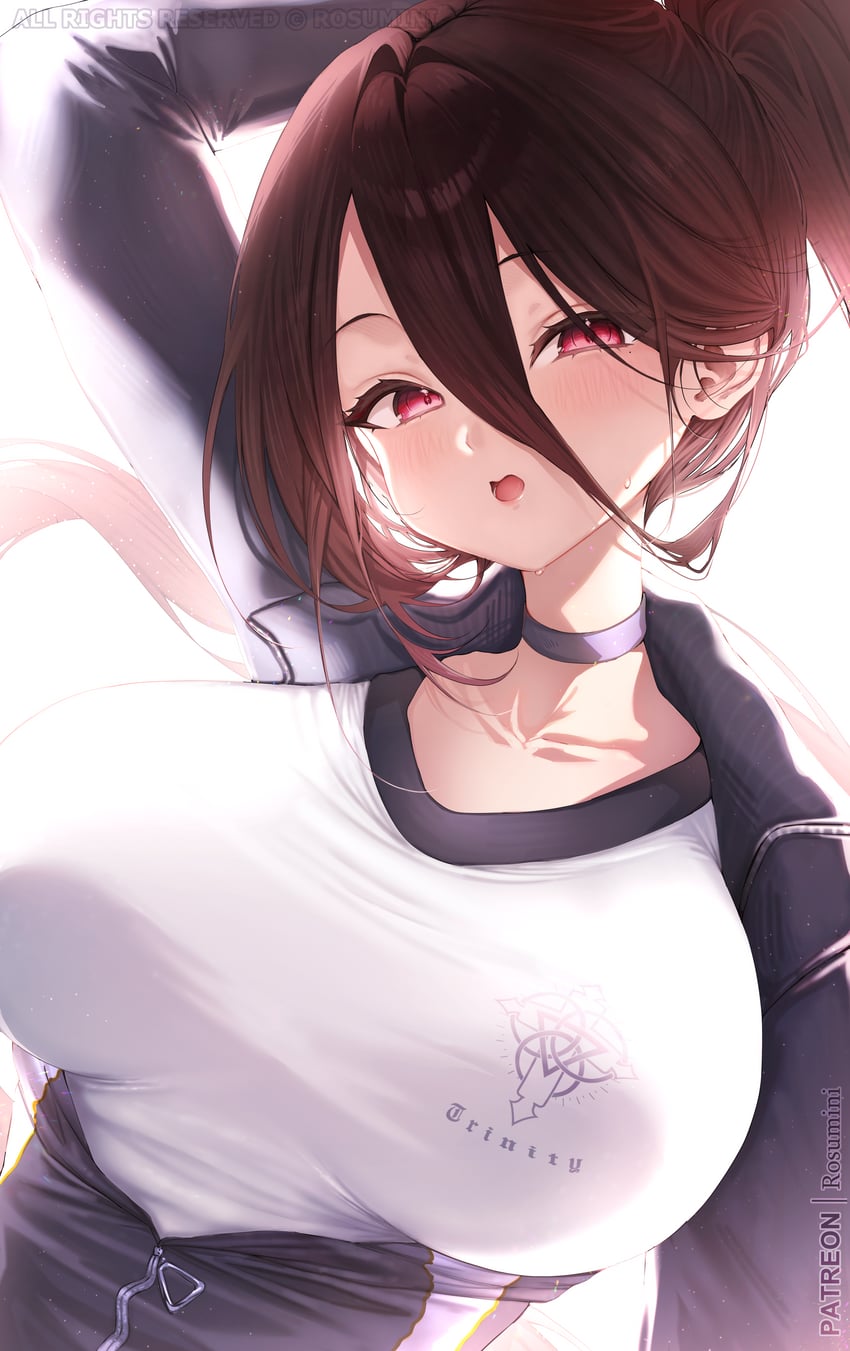 hasumi (blue archive) drawn by rosumini