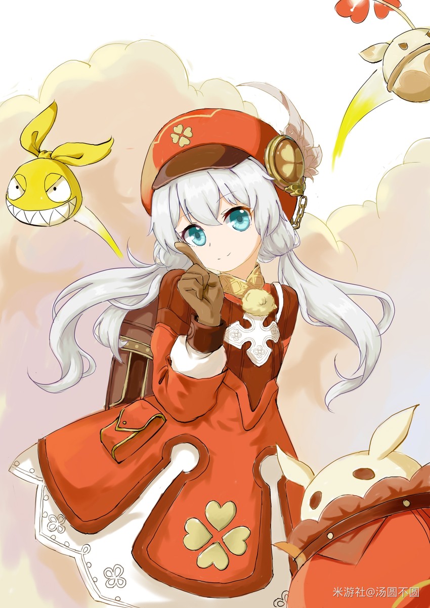 klee, theresa apocalypse, jumpy dumpty, homu, and hualing (genshin impact and 3 more) drawn by tangyuan_bu_yuan