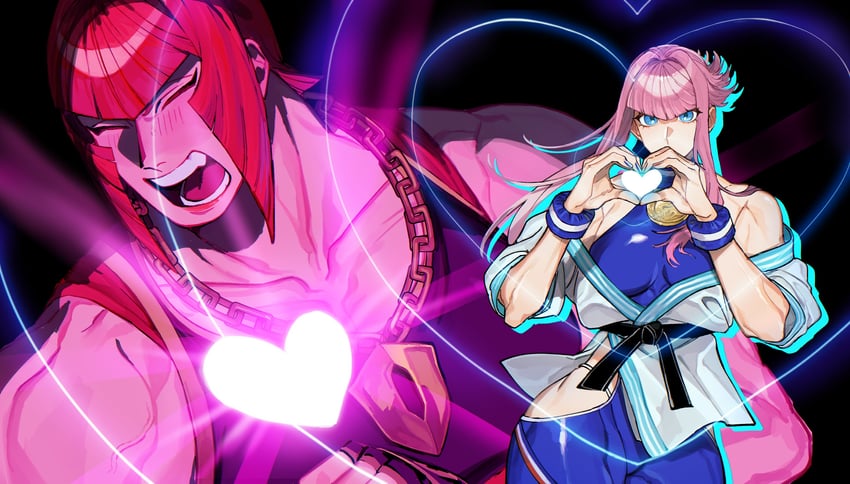 manon legrand and marisa (street fighter and 3 more) drawn by trnnmnm4