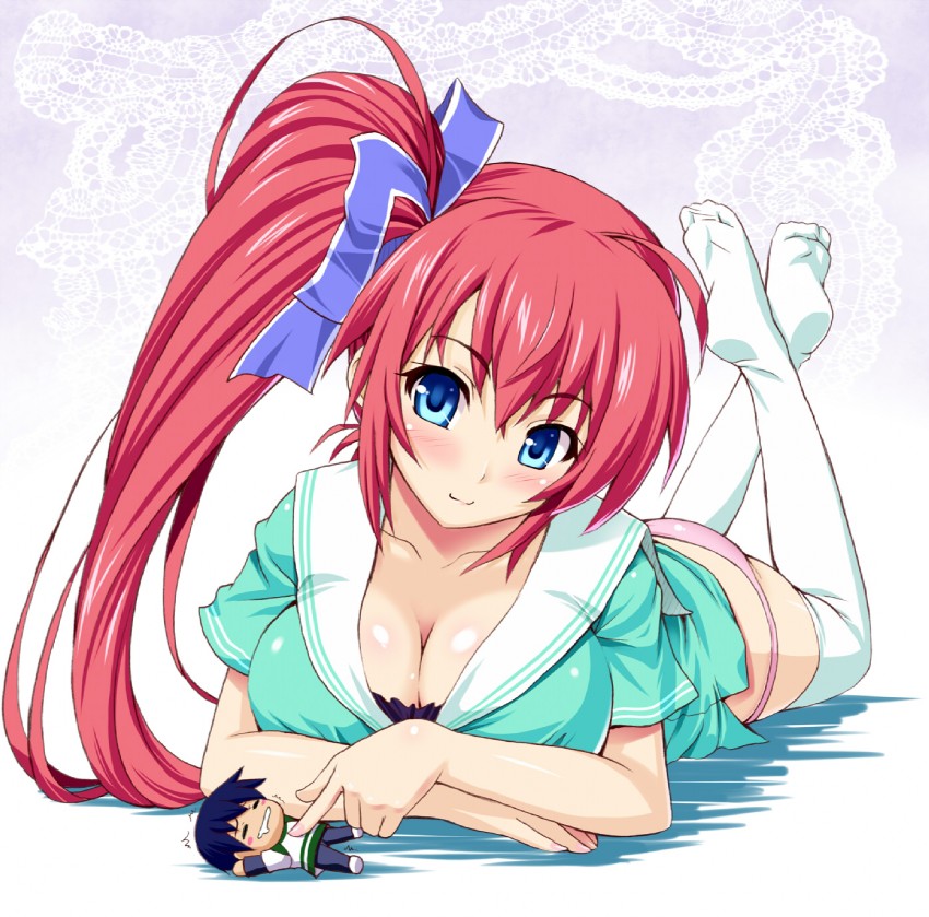 takase mizuki and sendou kazuki (comic party) drawn by kawase_seiki