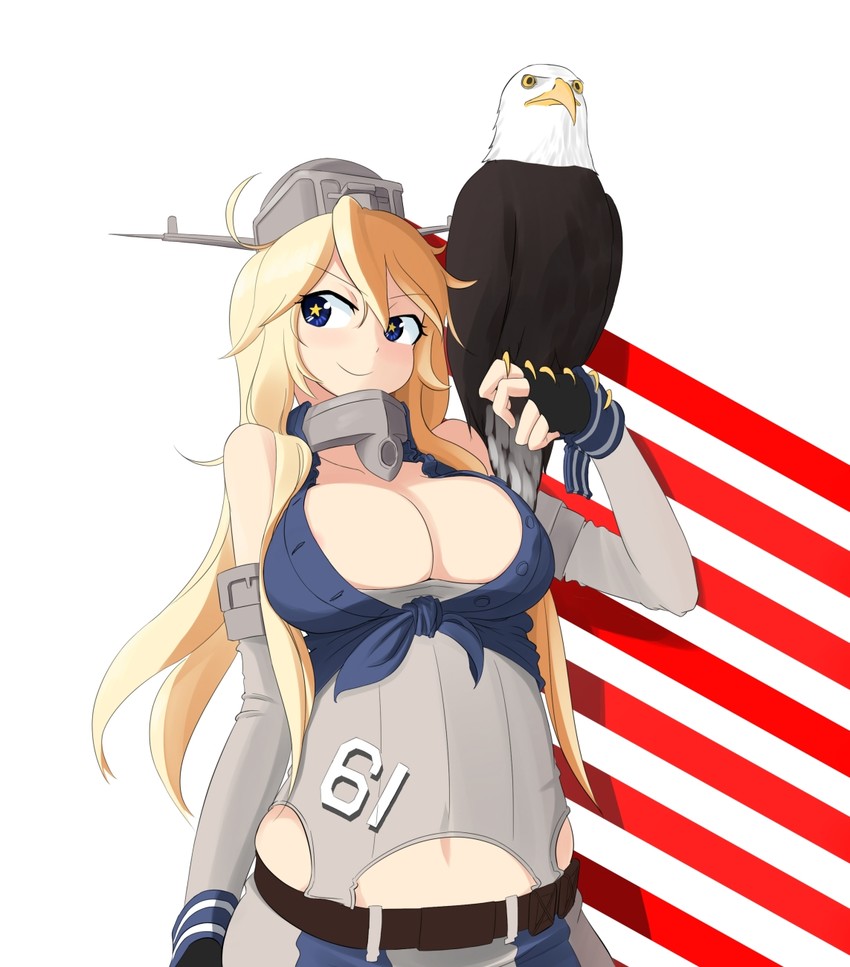 iowa (kantai collection) drawn by sate