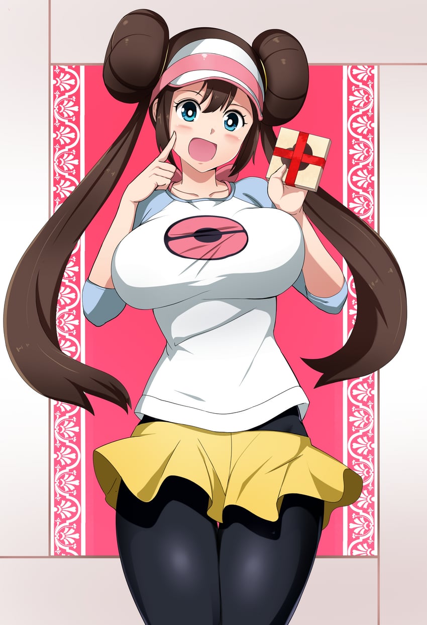 rosa (pokemon and 1 more) drawn by maki_ikazuya