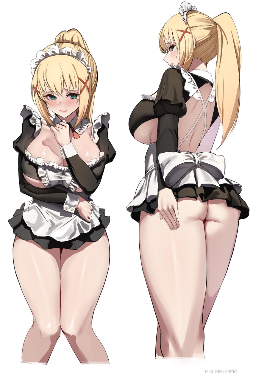 darkness (kono subarashii sekai ni shukufuku wo!) drawn by ekuskarma