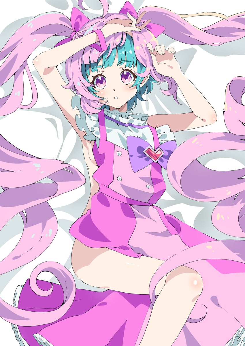 omega auru, aozora himari, and fujidera minori (pretty series and 2 more) drawn by tsujii_luki