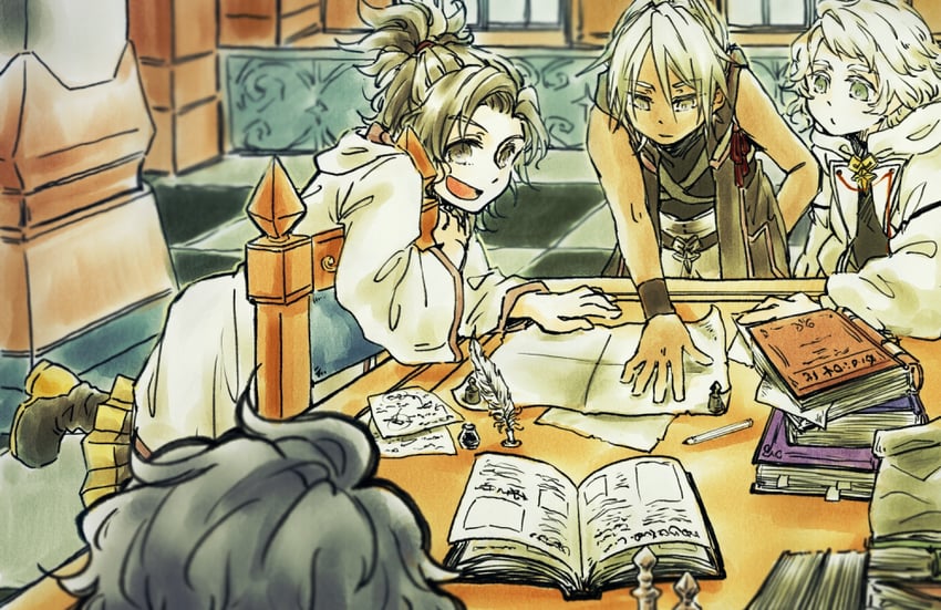 xehanort, eraqus, hermod, and baldr (kingdom hearts and 1 more) drawn by kh_raimu
