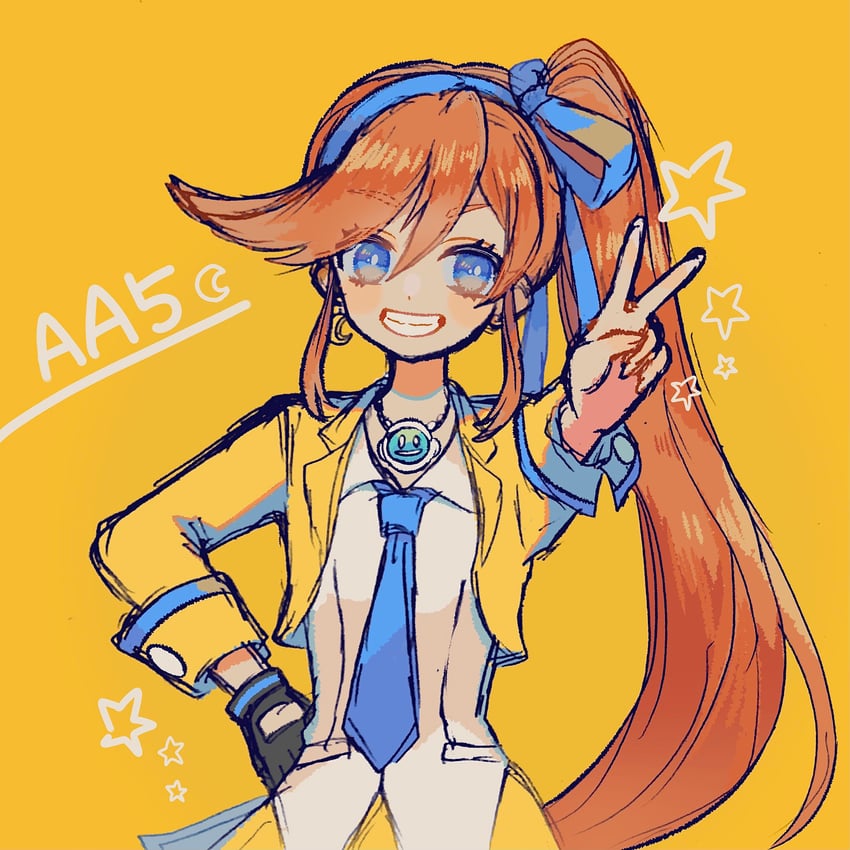 athena cykes (ace attorney and 1 more) drawn by narumame