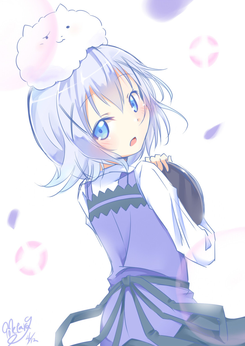 kafuu chino and tippy (gochuumon wa usagi desu ka?) drawn by hetareeji