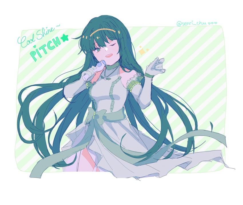 touin rina (mermaid melody pichi pichi pitch) drawn by senri_chu