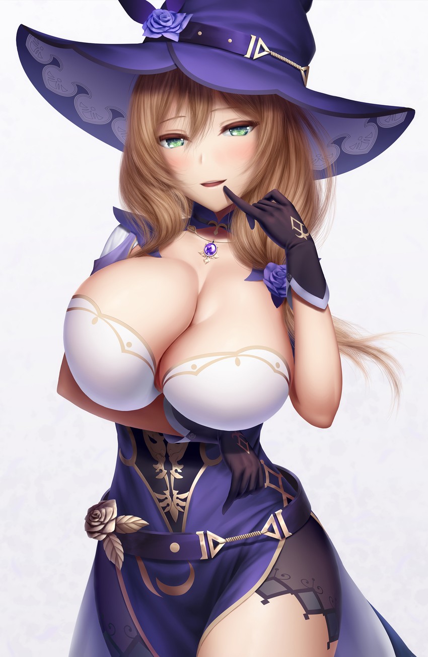 lisa (genshin impact) drawn by masatoki