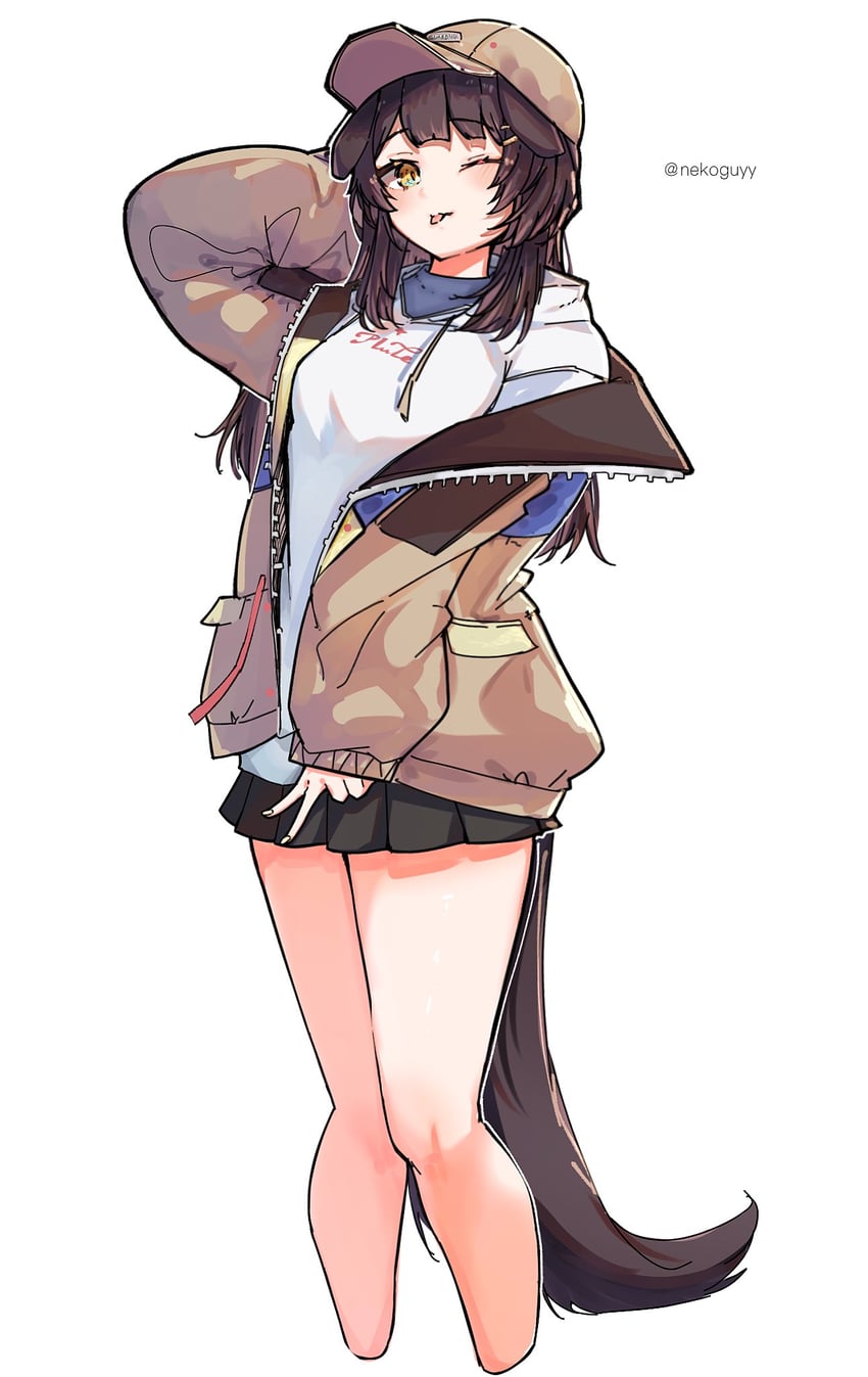 inui toko (nijisanji) drawn by neko_kai-san