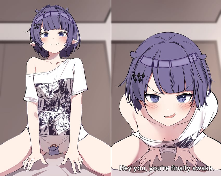 ninomae ina'nis and takodachi (hololive and 4 more) drawn by orobou