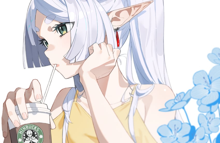 frieren (sousou no frieren and 1 more) drawn by glaw