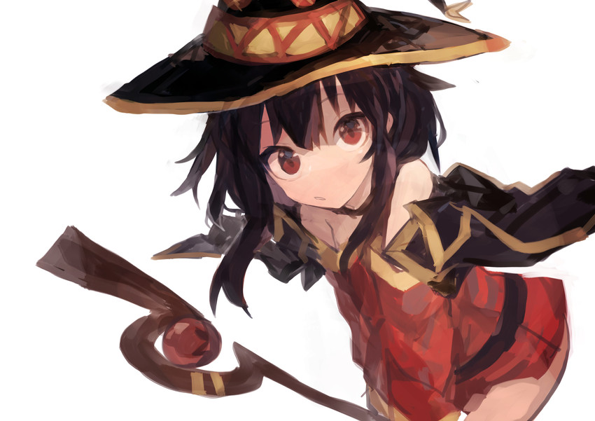 megumin (kono subarashii sekai ni shukufuku wo!) drawn by kaamin_(mariarose753)