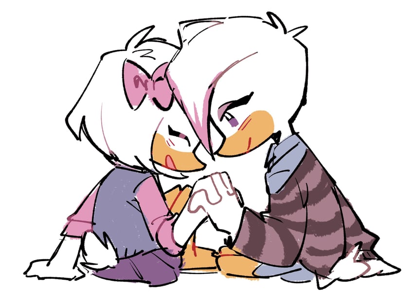 webby vanderquack and lena de spell (mickey mouse & friends and 1 more) drawn by winteamelon