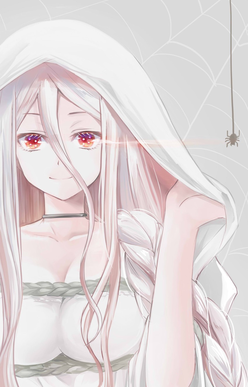 shiraori (kumo desu ga nani ka?) drawn by bonkaijorno