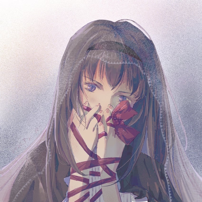 akemi homura (mahou shoujo madoka magica) drawn by gensou_getsumen_rt