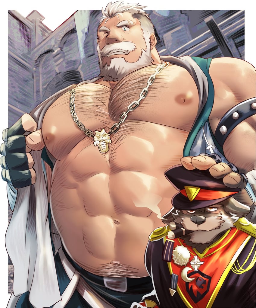 dward and gordov (another eidos-r) drawn by abashiri_(abasirisippo)