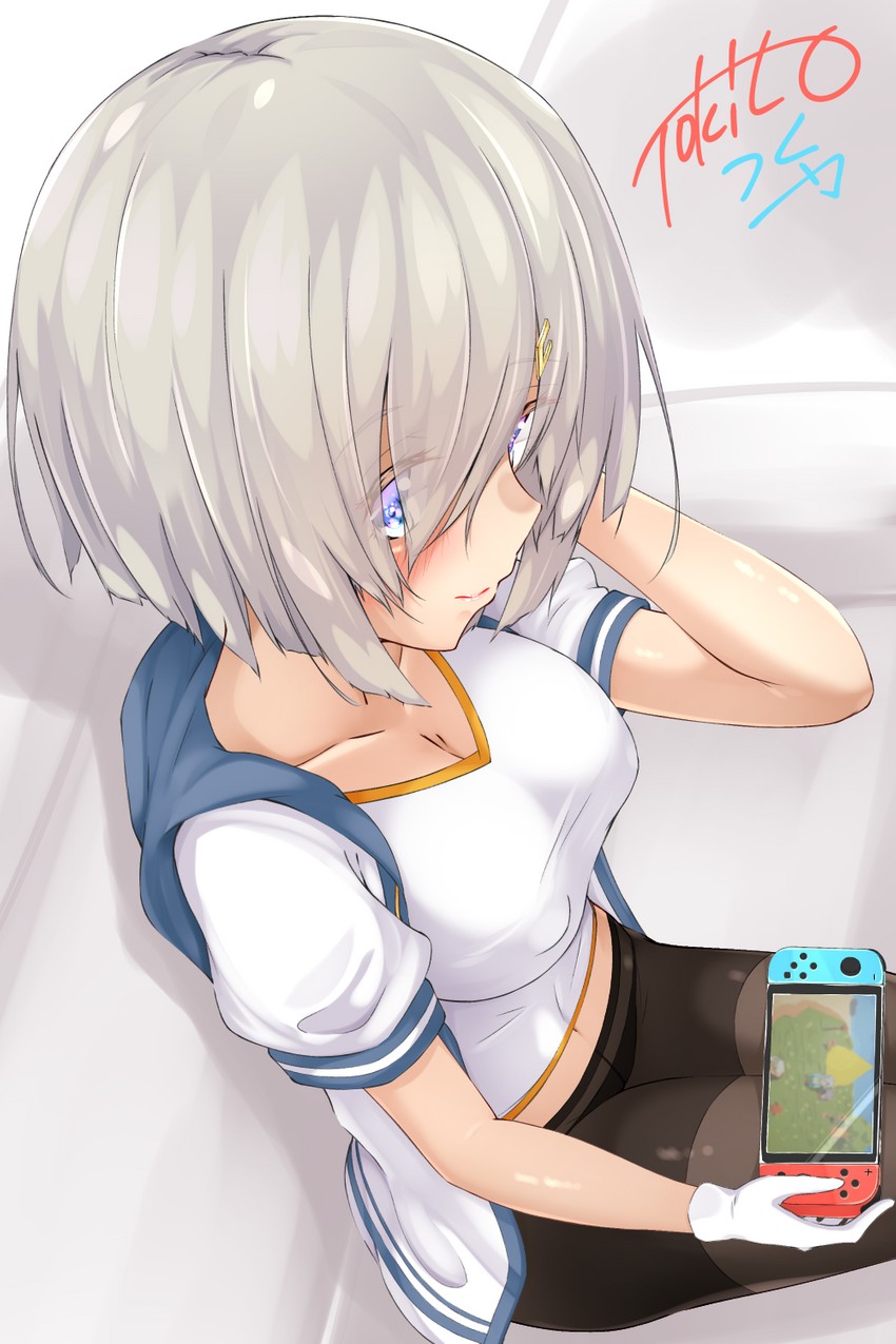 hamakaze (kantai collection and 1 more) drawn by tokito_yu