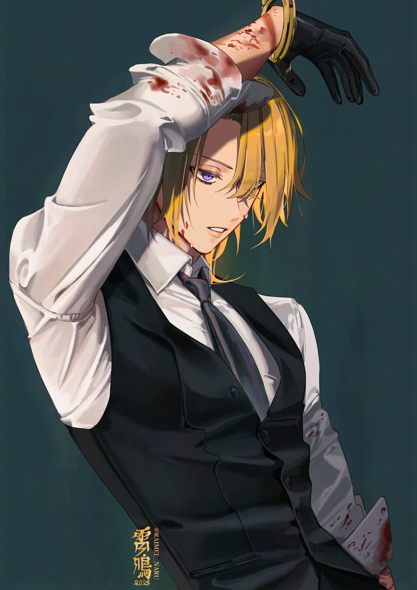 luca kaneshiro (nijisanji and 1 more) drawn by raimei_naru