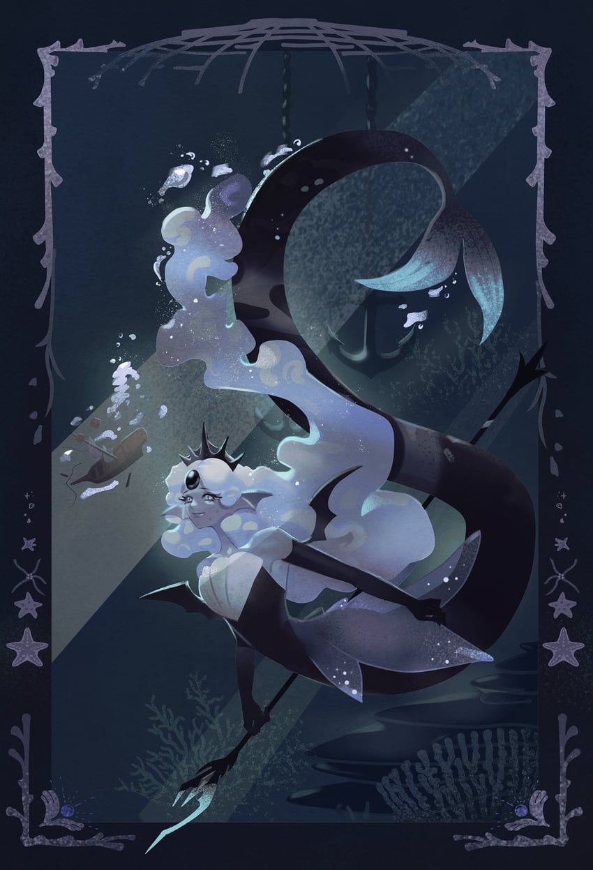 black pearl cookie (cookie run and 1 more) drawn by bandal