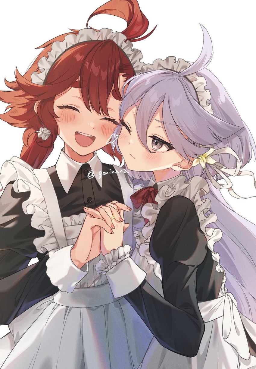 suletta mercury and miorine rembran (gundam and 1 more) drawn by kaminari_kinenbi