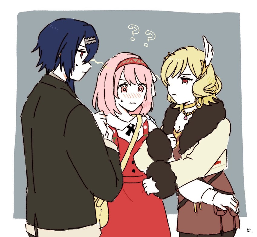 lapis, citrinne, and alcryst (fire emblem and 1 more) drawn by dolly_deer