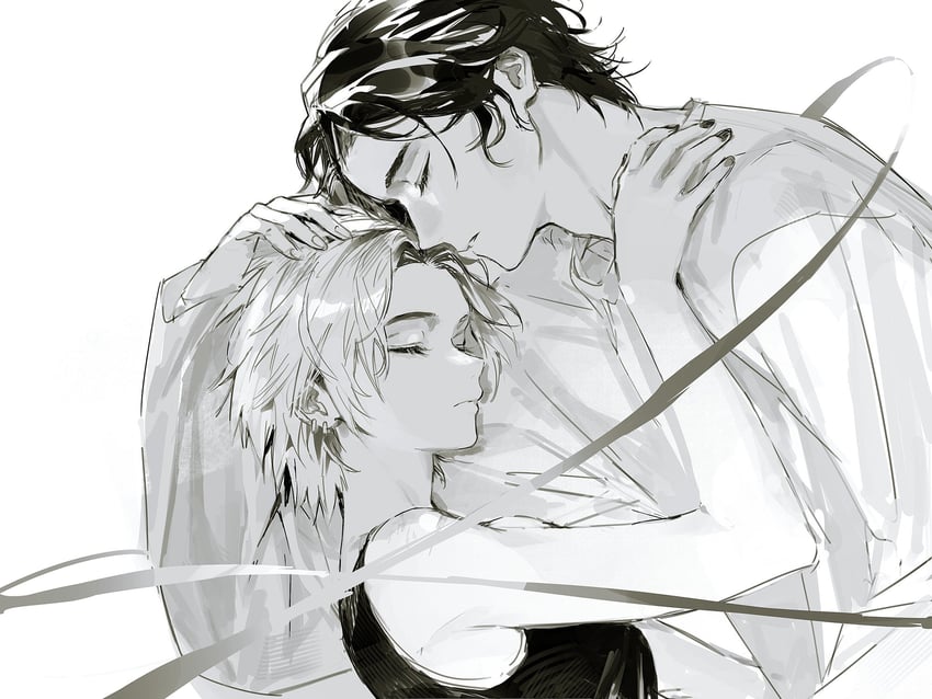 sentry and yelena belova (marvel and 2 more) drawn by cezaria