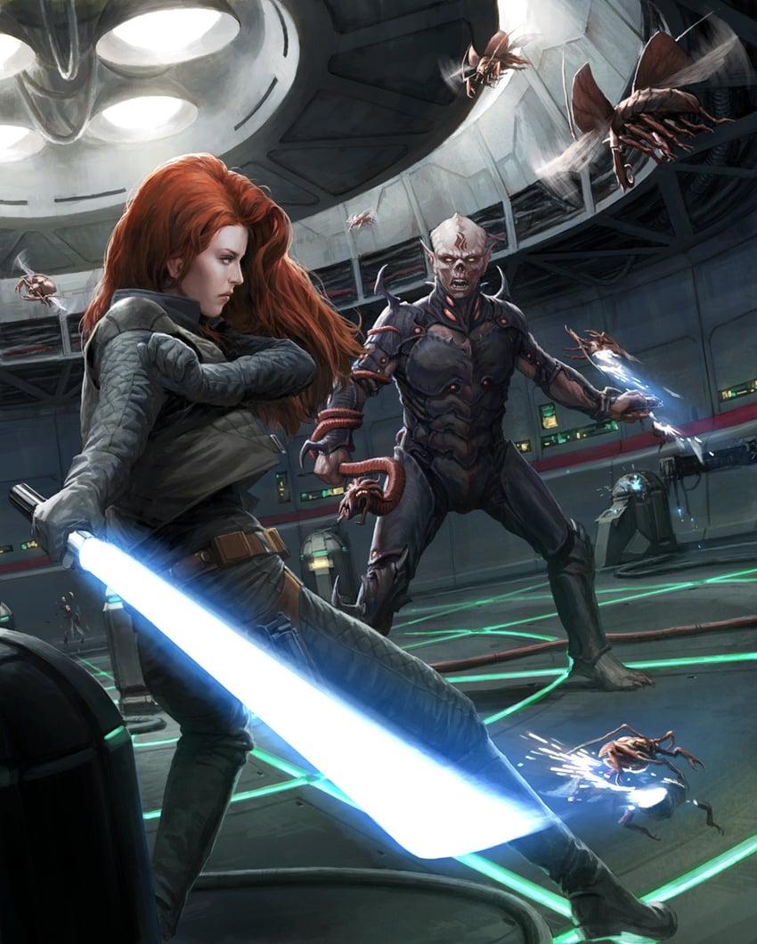 mara jade (star wars) drawn by darren_tan