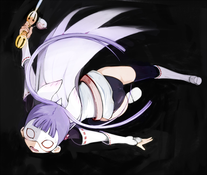 komadori renge and white robin (sekai seifuku: bouryaku no zvezda) drawn by momo_(higanbana_and_girl)