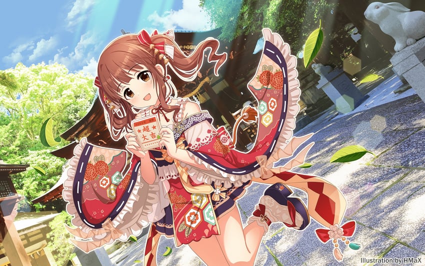 ogata chieri (idolmaster and 2 more) drawn by hmax