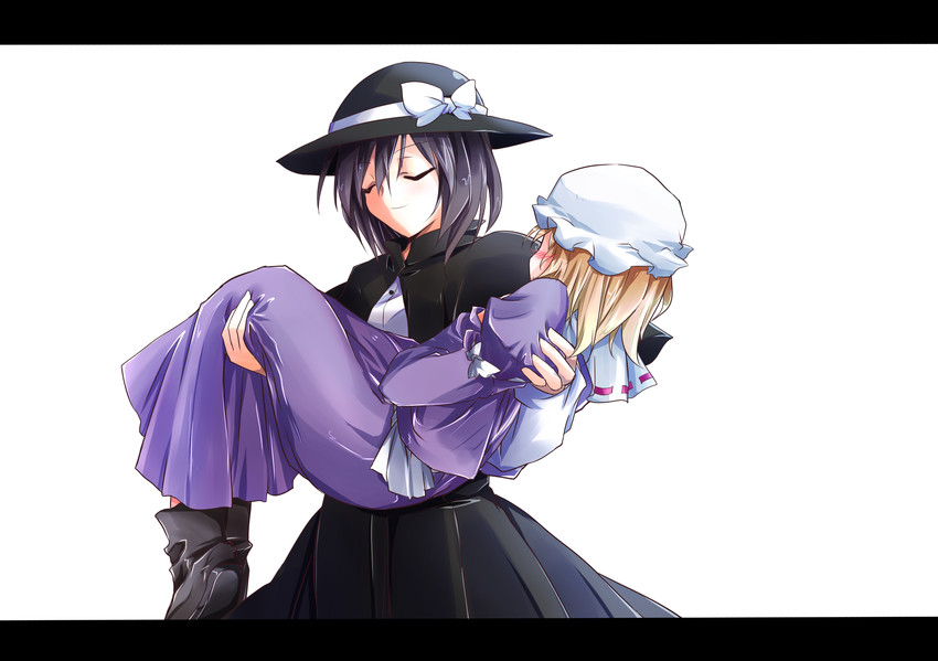 usami renko and maribel hearn (touhou) drawn by ichimura_kanata