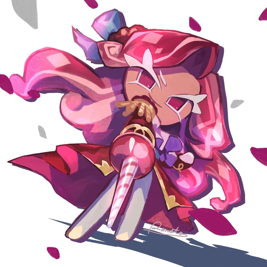 raspberry cookie (cookie run and 1 more) drawn by rn9j