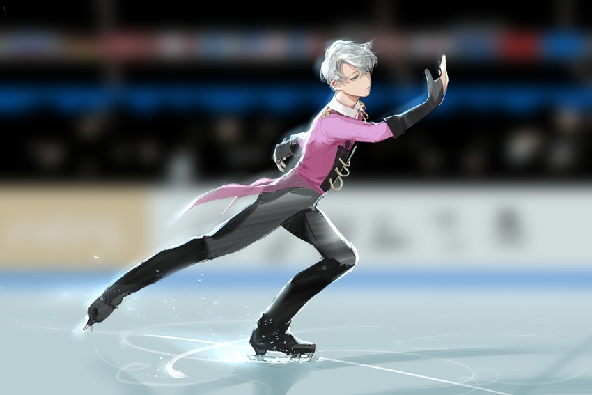 viktor nikiforov (yuri!!! on ice) drawn by rrr_(reason)
