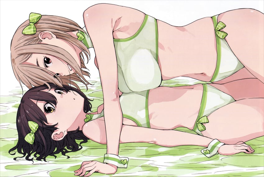usami mizuki and uchimaki yurine (kono bijutsubu niwa mondai ga aru!) drawn by imigimuru
