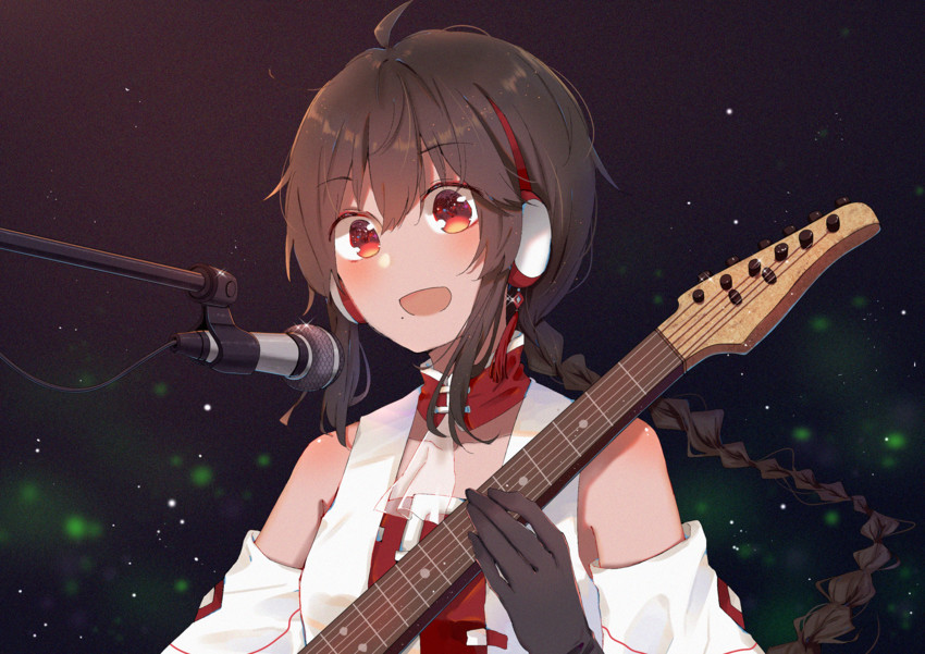yuezheng ling (vocaloid and 1 more) drawn by yumo_(mimengfeixue)