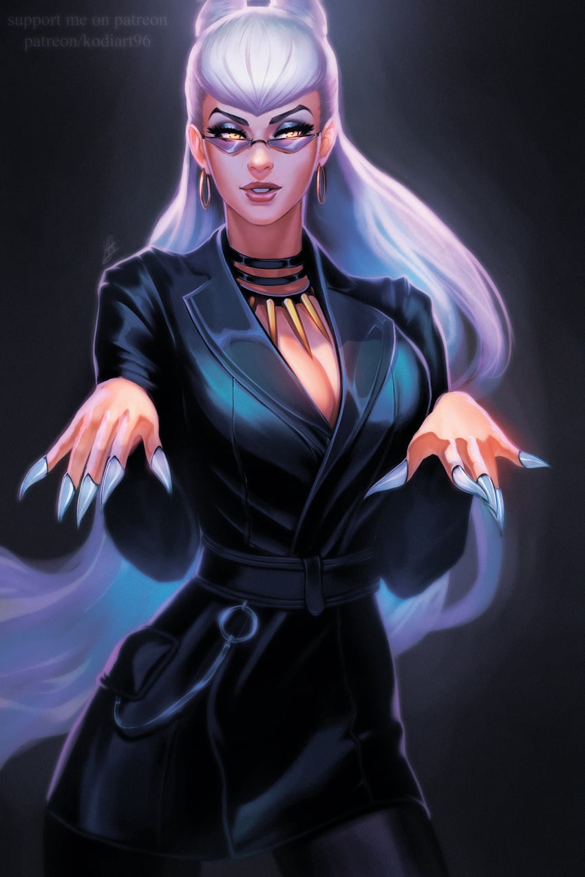 evelynn, k/da all out evelynn, and the baddest evelynn (league of legends) drawn by dimas_jfg