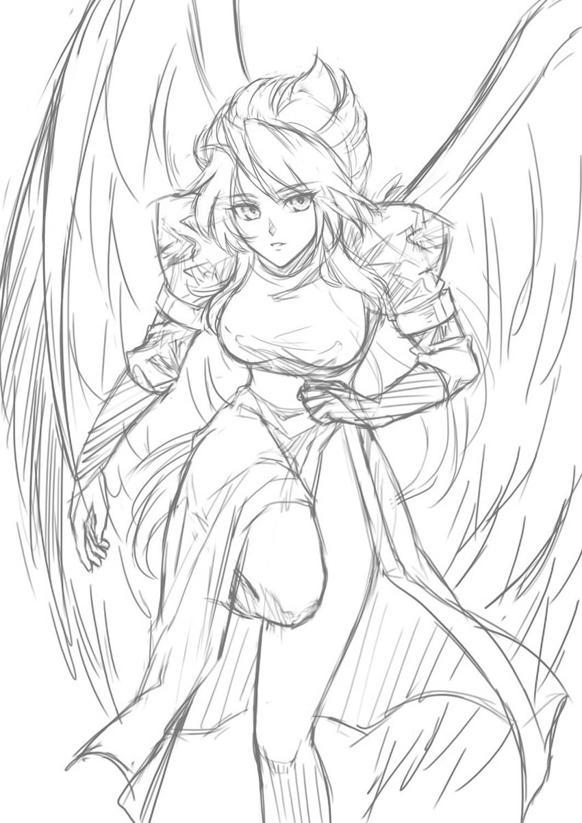 nina (breath of fire and 1 more) drawn by kurotada