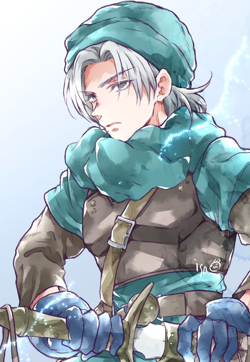 terry (dragon quest and 1 more) drawn by isa_(chiyo-s)