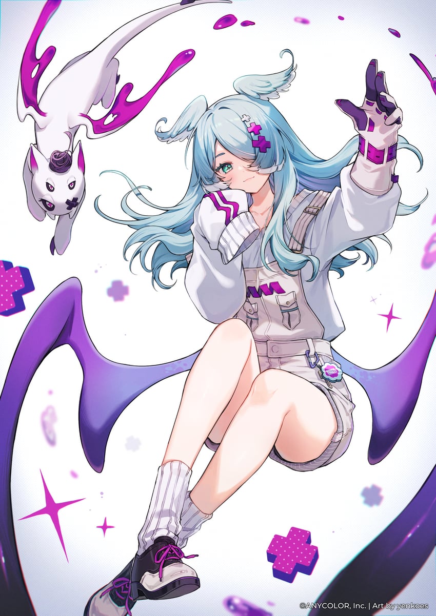 elira pendora and pikl (nijisanji and 1 more) drawn by yenkoes