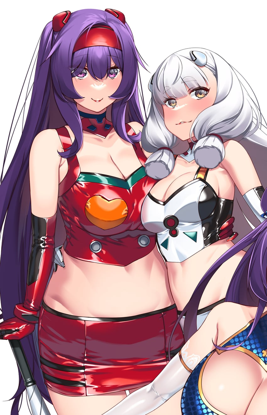 murakumo and hie (original and 1 more) drawn by hiememiko