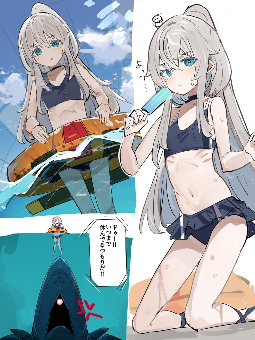 deux murasame, asshimar, and hambrabi (gundam and 3 more) drawn by the_olphy