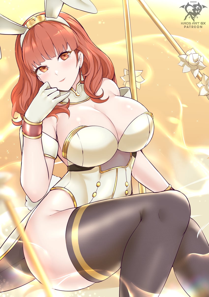 celica (fire emblem and 1 more) drawn by kaos_art