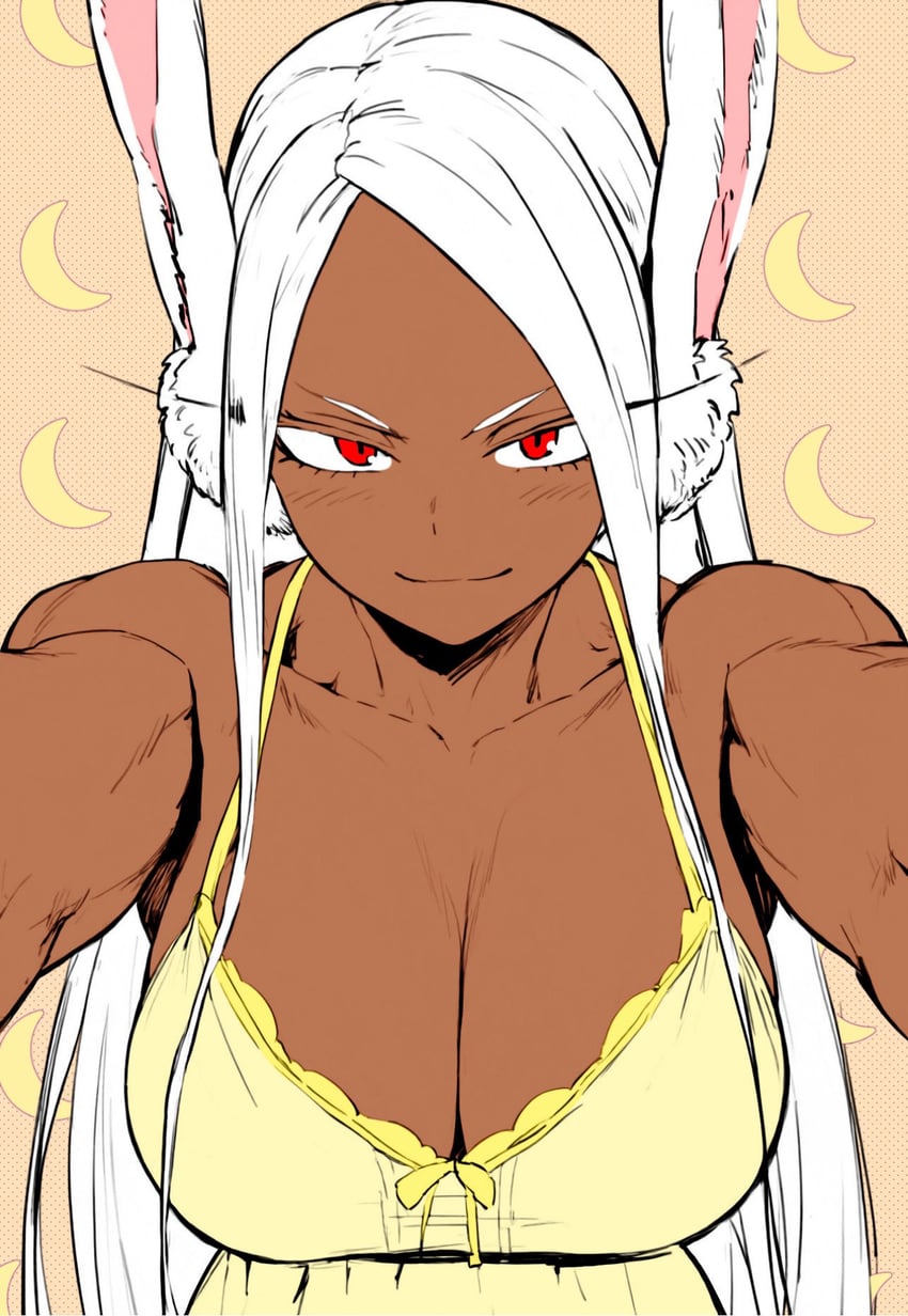 mirko (boku no hero academia) drawn by mirkosimps and parallaxfused