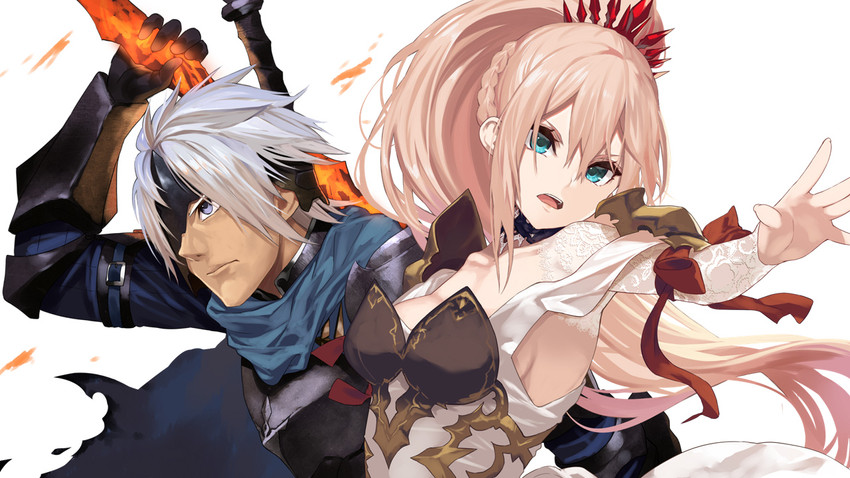 shionne and alphen (tales of and 1 more) drawn by yappen