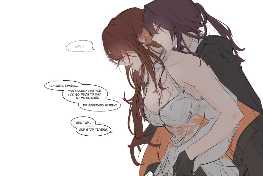 kafka and himeko (honkai and 1 more) drawn by brenn_(idwytl)