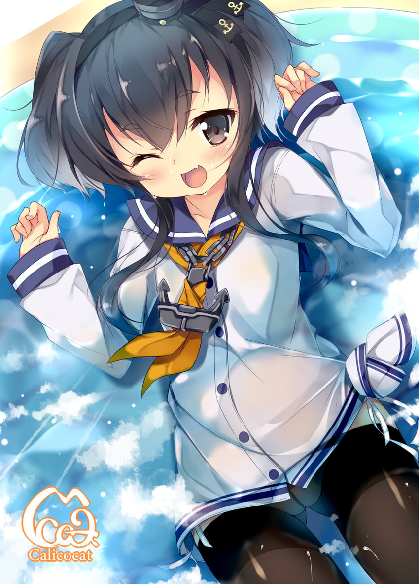 tokitsukaze (kantai collection) drawn by mayusaki_yuu