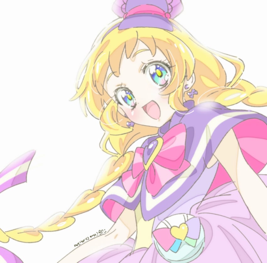 inukai iroha and cure friendy (precure and 1 more) drawn by sugimoto_miho