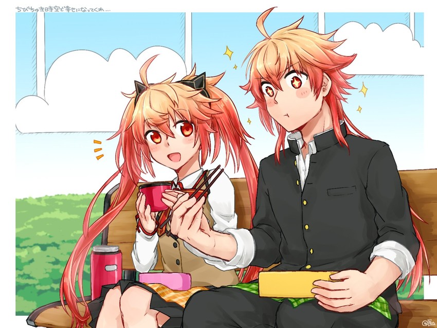 rama and sita (fate and 1 more) drawn by harahara_(harashi001)