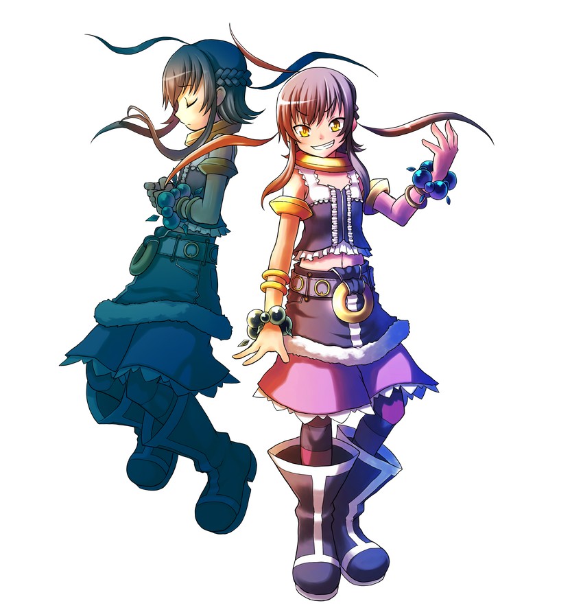 malcem yukika (trouble witches and 1 more) drawn by kanatarou